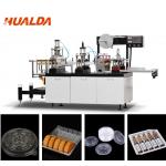 Container Plastic Cup Forming Machine , Plastic Cup Cover Machine By Motor Power for sale