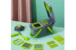 China Kitchen Tools Vegetable Fruit Chopper Slicer Manual Vegetable Grater Cutter Set supplier
