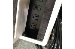 China Embedded Conference Table Electrical Box Aluminum Alloy Material supplier