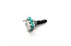 China Black EC16 Switch Rotary Encoder Button DC250V Plastic Shaft supplier