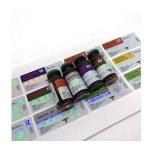 Silver Foil Metallic Printing Glass Vial Labels For Laboratory Injection Multiple Dose Vial for sale