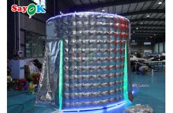 China Circular Backdrop 360 Photo Booth Enclosure Inflatable 3x2.7mH supplier