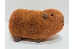 China Capybara Plush Toy prone position Cute Decorative Item supplier