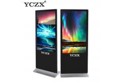 China LED / LCD Indoor Digital Advertising Display With 4cm Ultra Thin Body supplier