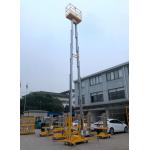10 Meters Aluminum Aerial Work Platform Double Mast Vertical Lift
