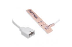 China 0.9m Disposable Latex Free 7pin Nelcor SpO2 Probe N25 supplier