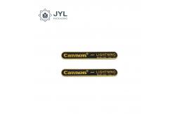 China RoHs Anticorrosive Metal Plate Labels , Adhesive Name Plate Embossing supplier