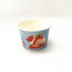 Ice Cream Cups Wholesale Customized Paper Cup Frozen Ice Cream Cup Food & Beverage Packaging for sale