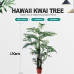 140cm Artificial Landscape Trees Bamboo Areca Palm Fire Retardant