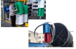 China Generator Wind Turbine Hybrid Electric System 600W 48V Utility Design supplier