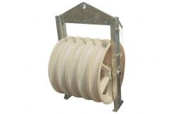 China Bundle Nylon Five Universal Stringing Block 822mm Diameter For Transmission Line supplier