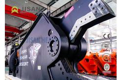 China Excavator Carbon Steel Cutters With 800mm Cylinder Stroke And 450mm Blade Length supplier
