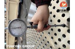 China ASTM A182 F316L STAINLESS STEEL TUBESHEET HEAT EXCHANGER PART supplier