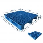 Stackable 1000x1000 Plastic Shipping Pallets For Goods Transport for sale