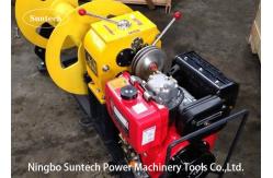China 5 Ton Belt Drive Winch Diesel Engine Honda Gasoline Cable Pulling Winch supplier