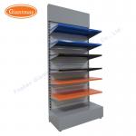 Retail Cosmetic Angled Slatwall Shelves Cigarette Display for sale