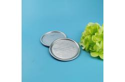 China O / D Shape Aluminum Foil Easy Peel Off Ends Easy Open Lid supplier