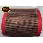 High Strength PTFE Conveyor Belts Good Ventilation Fabric Shrinkage Drying for sale