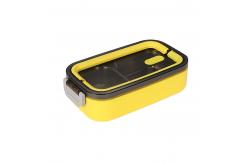 China Single Layer Metal Bento Lunch Box Capacity 2L Portable PP Material supplier