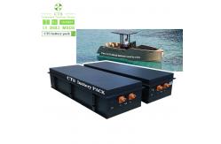 China CTS Electric Boat Battery 30kwh 96v 200ah 300ah Lithium Battery Pack For Ev Boats supplier