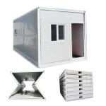 Foldable Easy to Install Temporary Earthquake Relief House Folding Prefab Modular Container House for sale