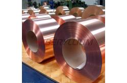 China Qbe2 Beryllium Copper Strip 0.1mmx250mm Hard State Bright Surface supplier