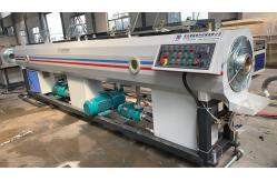 China Customizable One Screw Polyethylene Pipe Production Line For Efficient Production supplier