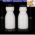 50ml 60ml Medicine Bottles 100ml White Plastic Pill Bottles for sale
