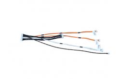 China Weaved 5 Connectors 100mm Electronic Wiring Harness supplier