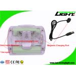 Wireless Miners Cap Lamp All In One Structure With USB Charger / Oled Screen