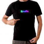 Programmable LED Lighting T Shirt Customized For Party Festival for sale