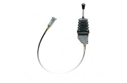 China Plated Steel Custom Control Cable Push Pull Hand Control Lever supplier