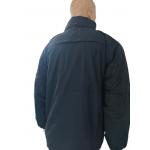 Stealth Black Military Parka with Detachable Thermal Liner and Utility Pockets