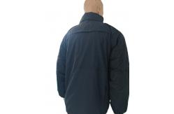 China Stealth Black Military Parka with Detachable Thermal Liner and Utility Pockets supplier