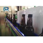 Fully Automatic Glass Bottle Filling Machine  Sus304 High Accrurate Filling for sale