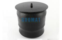 China V1E26A Natural Rubber Air Bellow 370mm With Aluminum Cover supplier