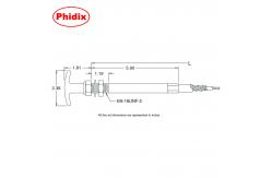 China Twist Locking Control Cable Head , Plated Carbon Steel Locking Push Pull Cable Head supplier