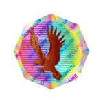 ISO9001 2008 CMYK Color Silver Hologram Sticker , Custom Security Hologram Stickers for sale