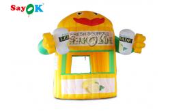 China Inflatable Work Tent PVC 3*3*4mH Inflatable Lemonade Stand Tent supplier