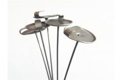 China Carbon Steel Insulation Lacing Anchors With Hook Head Base supplier