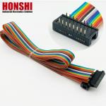 DIP 2.54x7.62mm Flat Cable Electrical Wire To Board Connector Flat Wire Harness for sale
