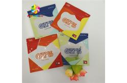 China Resealable Herbal Incense Packaging Plastic Pouch 3 Side Sealed With Zipper Tear Notches supplier