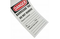 China Customizable Industrial Safety Tag with Design Options supplier
