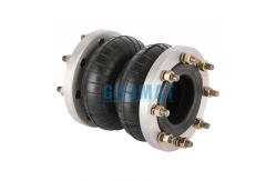 China GUOMAT 2H250180 Double Convoluted Air Spring With Flange Ring Max. Diameter 185MM supplier