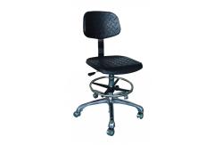 China Adjustable PU Leather Chair ESD Safe Chairs For Clean Room Office supplier