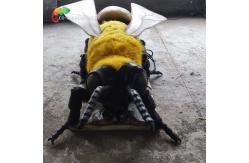 China Botanical Garden Small Size Animatronic Bee Robotic Insects Customized supplier