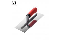 China Sturdy Antiwear Stainless Plastering Trowel , Ergonomic Handle Polished Plaster Tools supplier