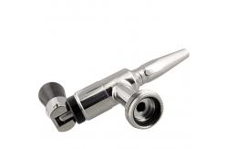 China Nitrogen Stout Beer Faucet With Standard Black Tap Handle supplier