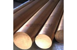 China TH04 C17500 Beryllium Copper Alloy Round Bars 60-100mm For Gas Condensate supplier