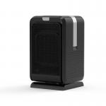 Waterproof IP44 Desktop Fan Heater With Ceramic PTC Heating Element for sale